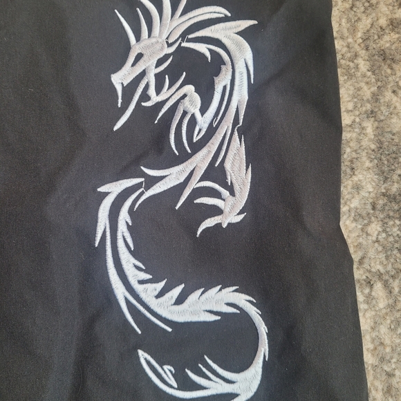 Black dragon cargo pants - Picture 3 of 6